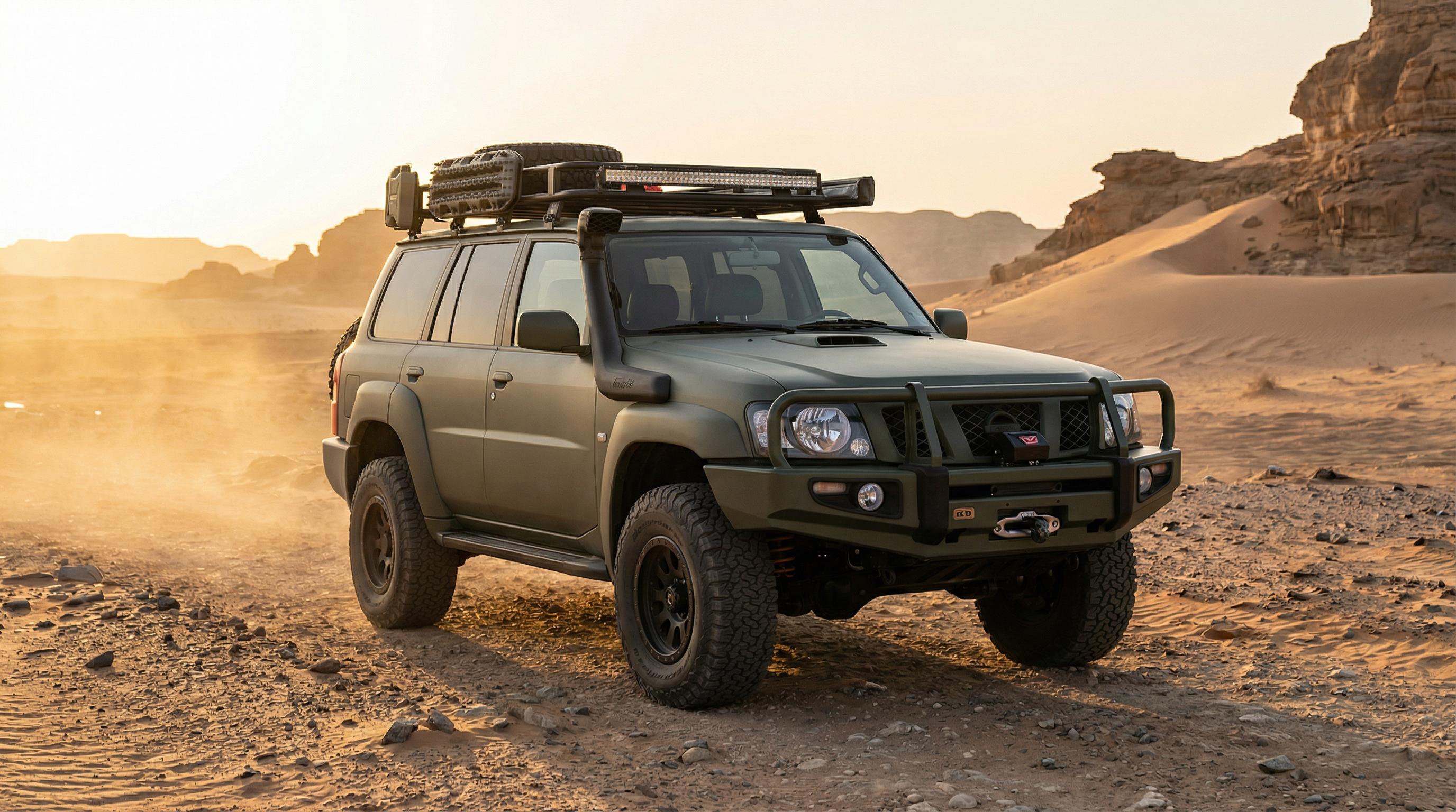 草莓视频越野车沙漠穿越改装视频